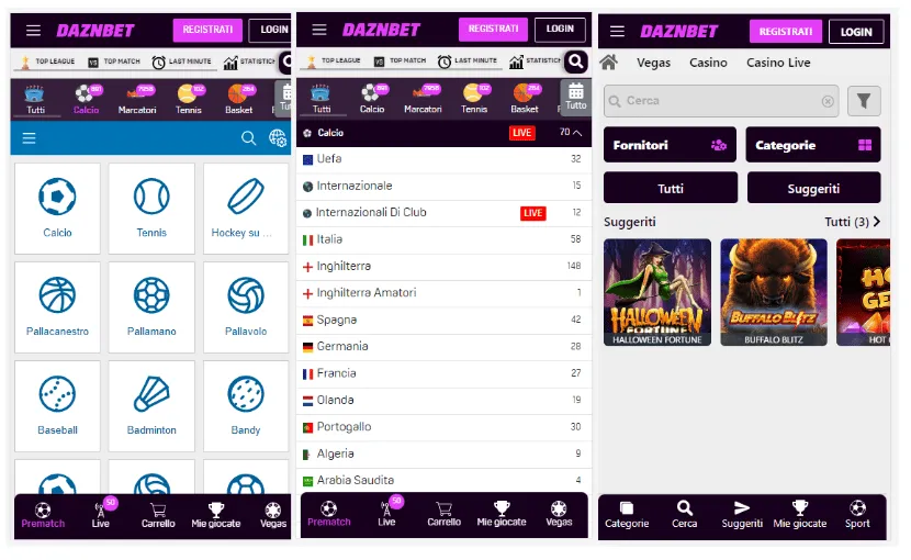 daznbet app