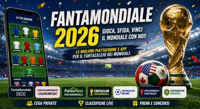 Fantacalcio, dove giocare al fantamondiale: piattaforme e app gratis e a pagamento