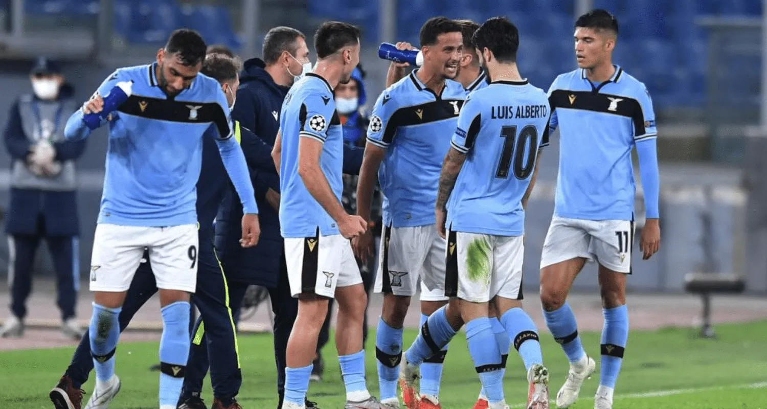 esultanza gol Luiz Felipe Lazio