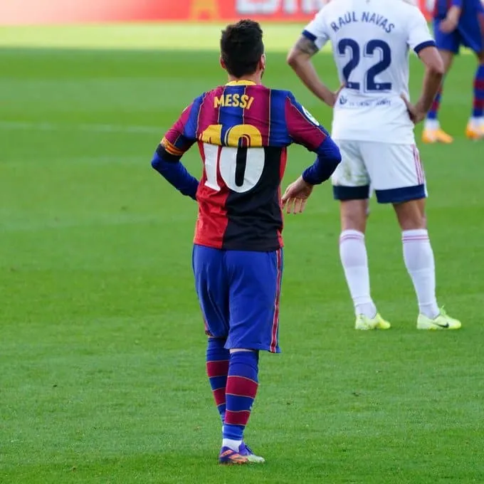 Lionel Messi Barcelona dedica Maradona