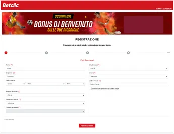 Betclic login e procedimento di registrazione di un nuovo conto