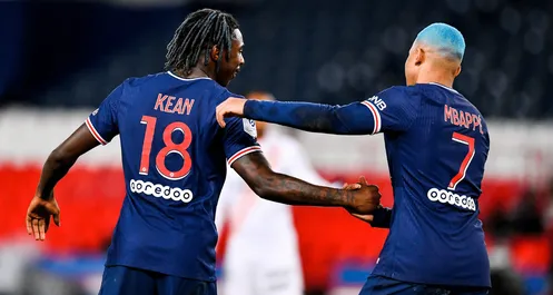 Kean Mbappe Psg Ligue 1