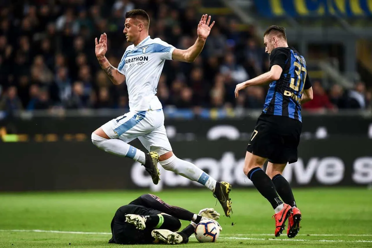 Inter-Lazio 0-1, le pagelle: Milinkovic decisivo, Handanovic salva