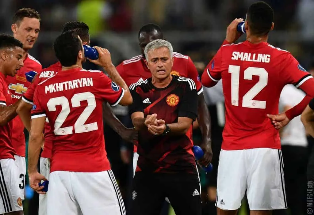 mourinho, supercoppa europea, real madrid-manchester united 2-1
