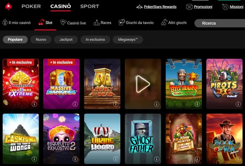 Pokerstars-casinò-recensione - Slot