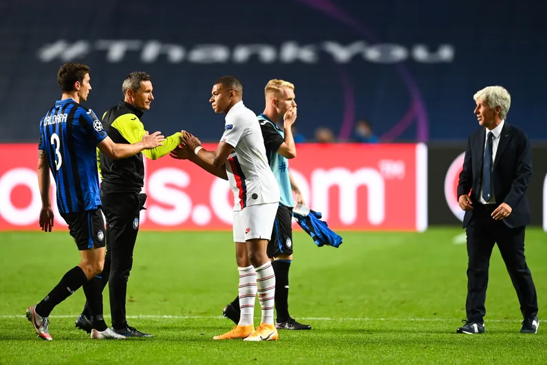 gasperini mbappe atalanta psg
