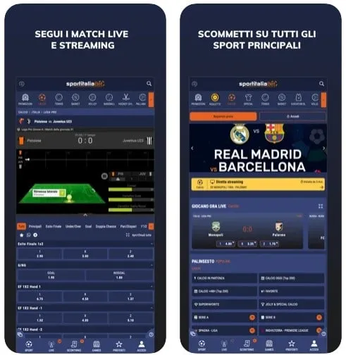 La recensione di Sportitaliabet app