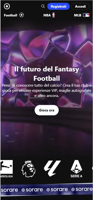 sorare come funziona