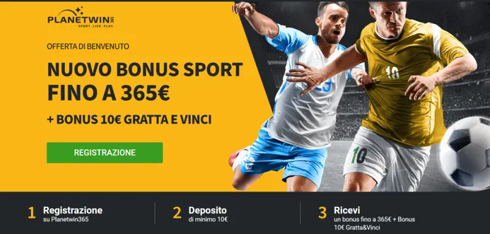 codice coupon planetwin365