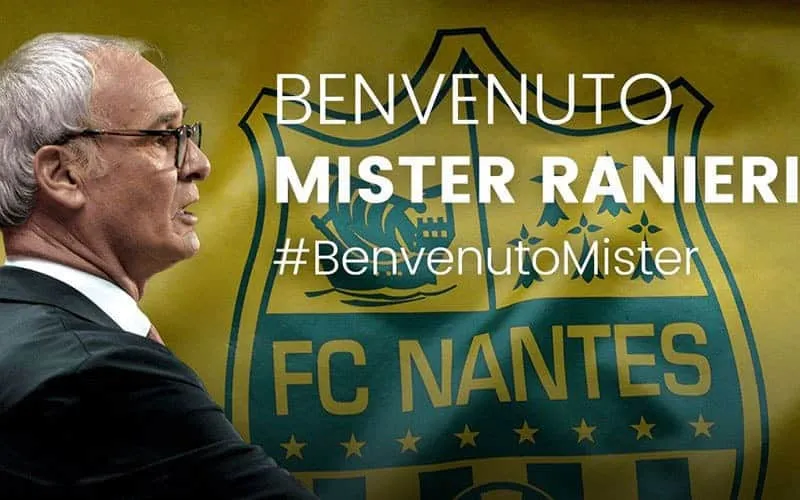 UFFICIALE: Nantes, Claudio Ranieri è il nuovo allenatore