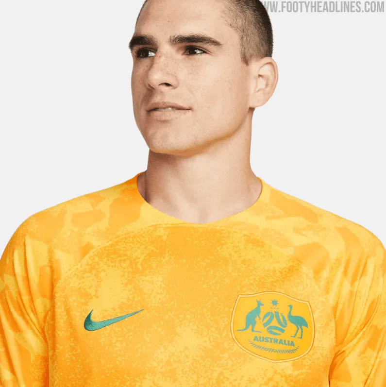 Mondiali di Qatar 2022: la maglia dell’Australia