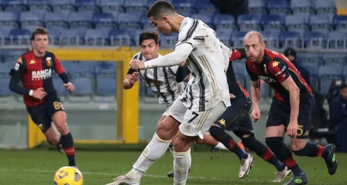 gol rigore Cristiano Ronaldo Genoa-Juventus