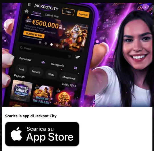 jackpotcity casinò app