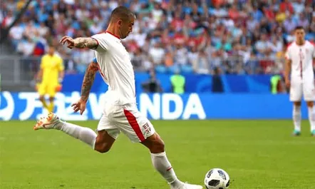 Mondiali di Russia 2018, Kolarov primo serbo a segnare su punizione in un Mondiale dal 1998