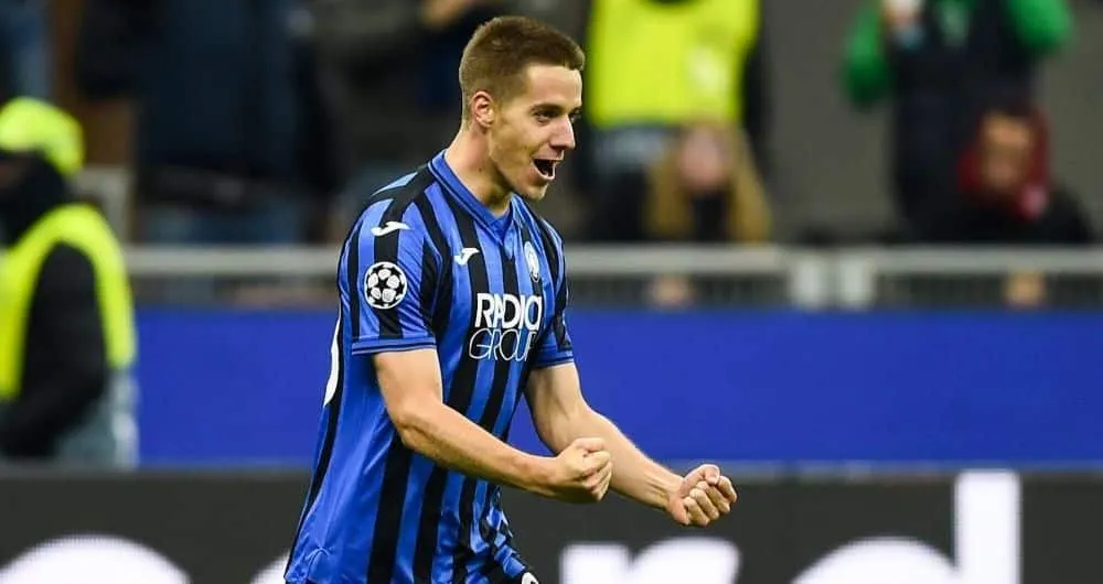 esultanza gol Mario Pasalic Atalanta