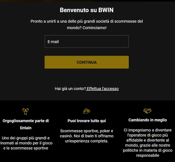 bwin codice promo