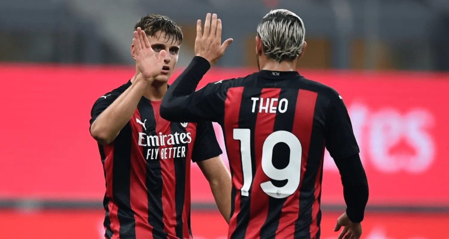 Lorenzo Colombo Theo Hernandez Milan