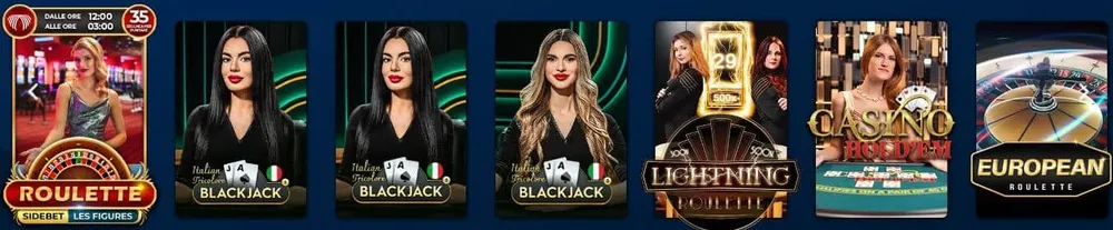 Quigioco scommesse-Live casino