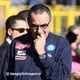 Napoli-Roma, Sarri: "Fatto una buona partita. Pensiero al gol di Dybala? Non si può dire"