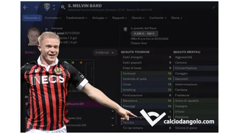 Melvin Bard, da Lione a Nizza a Brescia per diventare un top player