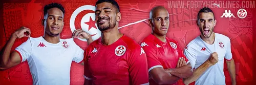 Mondiali di Qatar 2022: la maglia della Tunisia