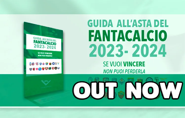 Guida all’asta del fantacalcio è online! Scarica subito il manuale pdf per una rosa perfetta