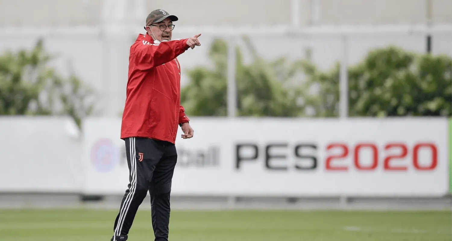 Allenamento Maurizio Sarri Juventus
