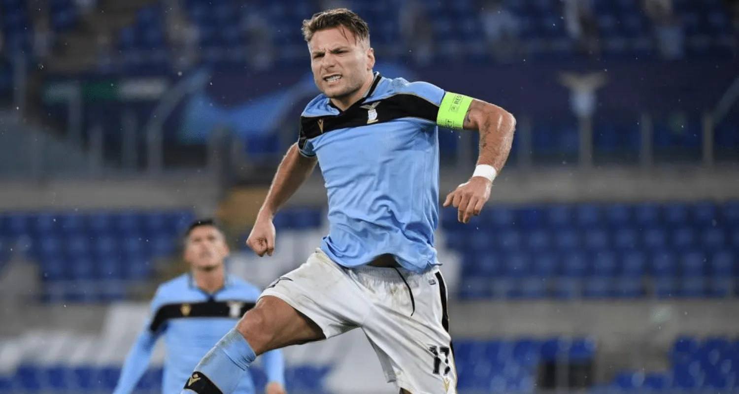 esultanza gol Ciro Immobile Lazio