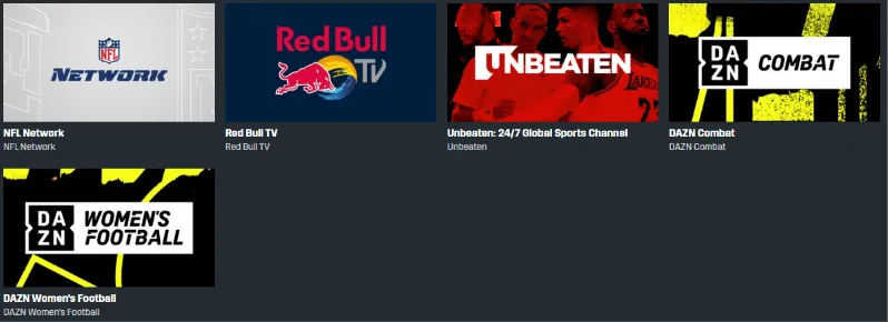 DAZN streaming