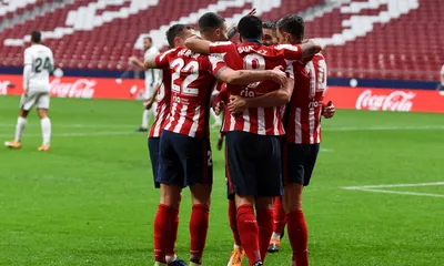 Esultanza atletico madrid Liga