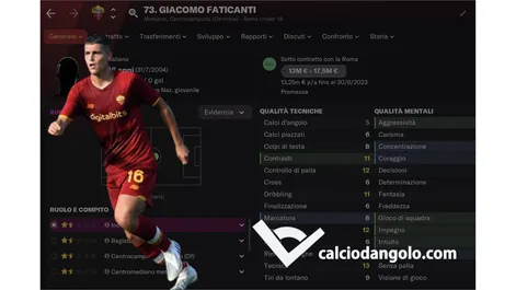 Faticanti, un super talento made in Italy: la Roma ha il suo nuovo De Rossi?