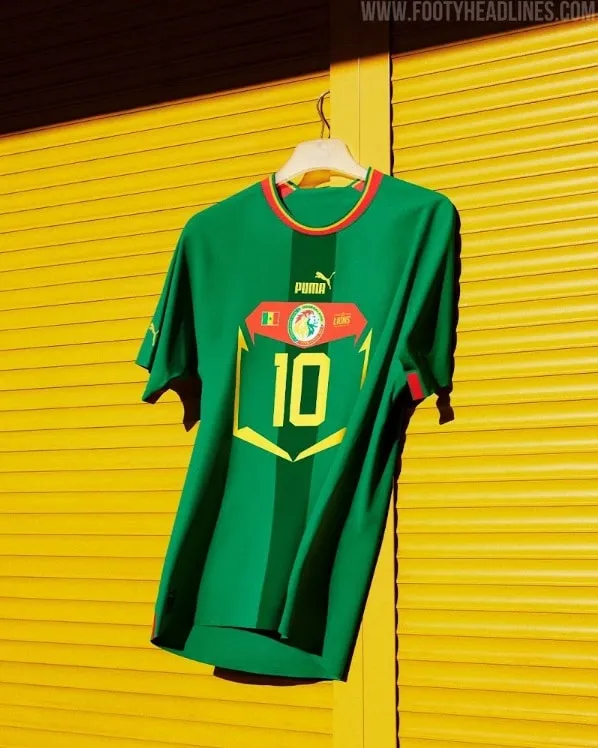 Mondiali di Qatar 2022: la maglia del Senegal