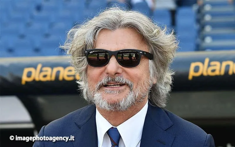 Sampdoria, Ferrero: “Pallotta miracolato, gli soffierò la Roma. Lotito il numero uno”