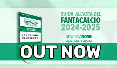 Guida all’asta del fantacalcio è online! Scarica subito il nuovo manuale pdf per una rosa perfetta