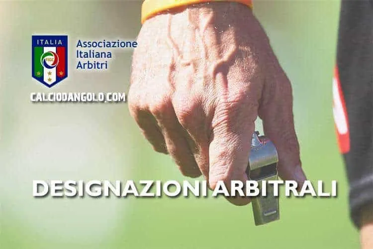 Serie A, designazioni arbitrali 8^ giornata