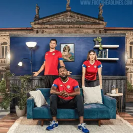 Mondiali di Qatar 2022: la maglia della Costa Rica