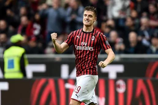 esultanza gol milan Piatek