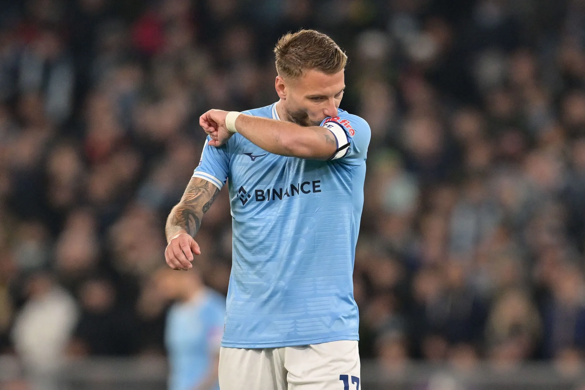 Paura per Immobile, si schianta con la sua auto: le foto dell’incidente