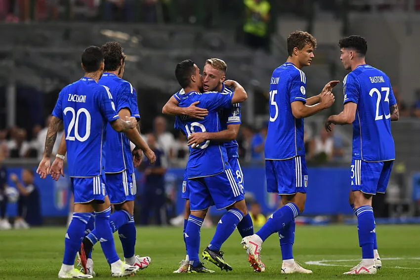 Qualificazioni Euro 2024, Italia &ndash; Ucraina 2-1: una doppietta di Frattesi regala la prima vittoria all&rsquo;Italia di Spalletti