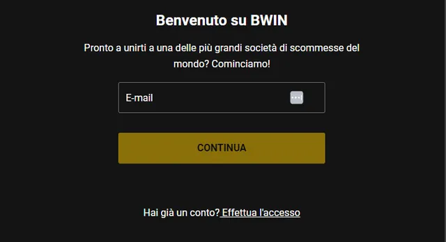 bwin login