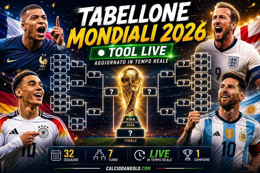 Il tabellone dei Mondiali aggiornato in tempo reale: gli incroci dei quarti