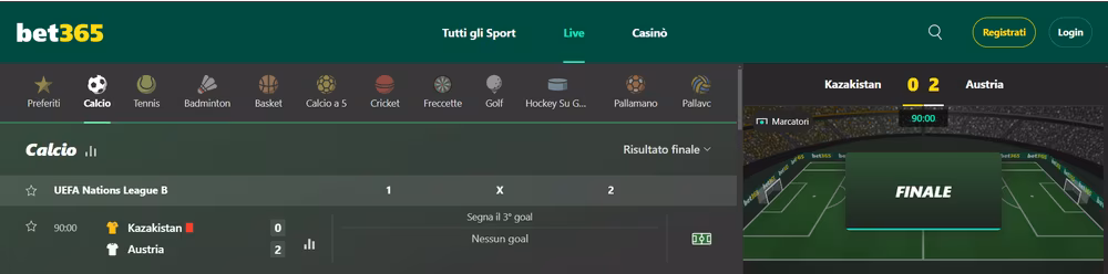 bet365 live
