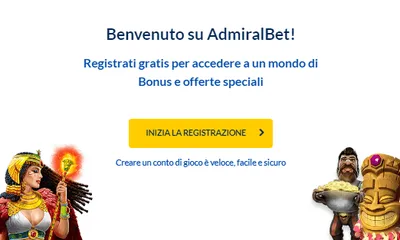 AdmiralBet login: Guida completa su come aprire un conto