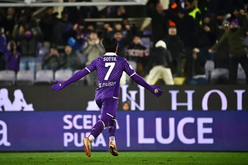 Fiorentina, Sottil segna anche in Coppa Italia: perché puntare su di lui al fantacalcio contro la Roma