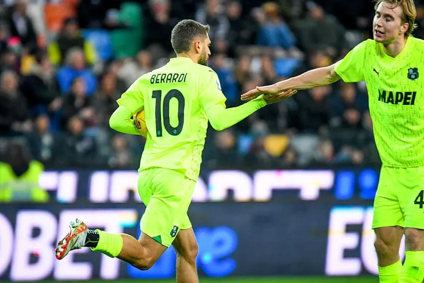 Perché non gioca Berardi? Il motivo dell’escursione del 10 del Sassuolo