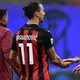 Zlatan Ibrahimovic-Stefano Pioli Milan