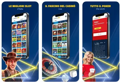 Il Casino di AdmiralBet da App mobile