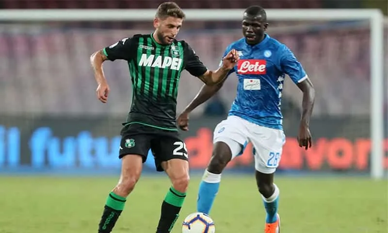 Tutto su Sassuolo-Napoli: orario, probabili formazioni e dove vederla