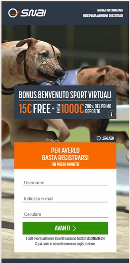 codice promo snai virtuali