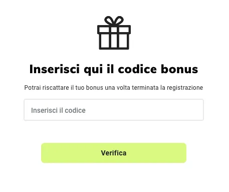 codice promozionale sisal